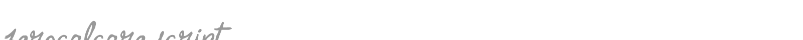 Zerocalcare Script font preview